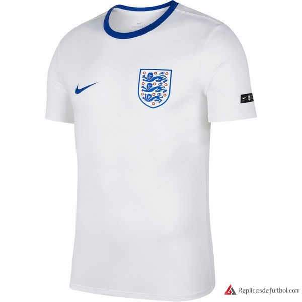 Camiseta Entrenamiento Inglaterra 2018 Blanco Azul
